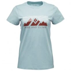 Black Diamond Women's S/S Rise And Climb Tee - T-shirt
