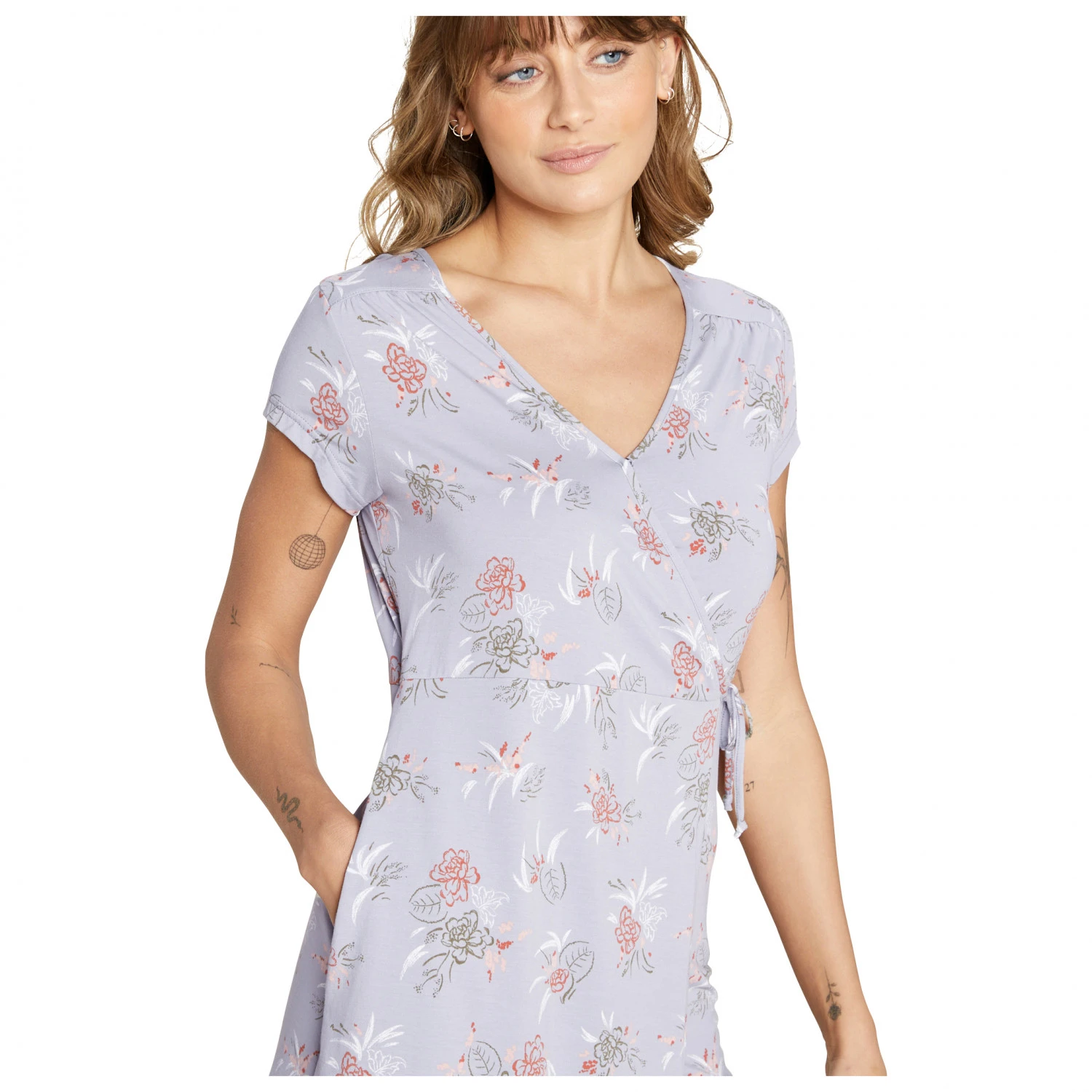 Sherpa Women's Padma Wrap Dress - Dress 4 Sherpa Women's Padma Wrap Dress - Dress - Image 2