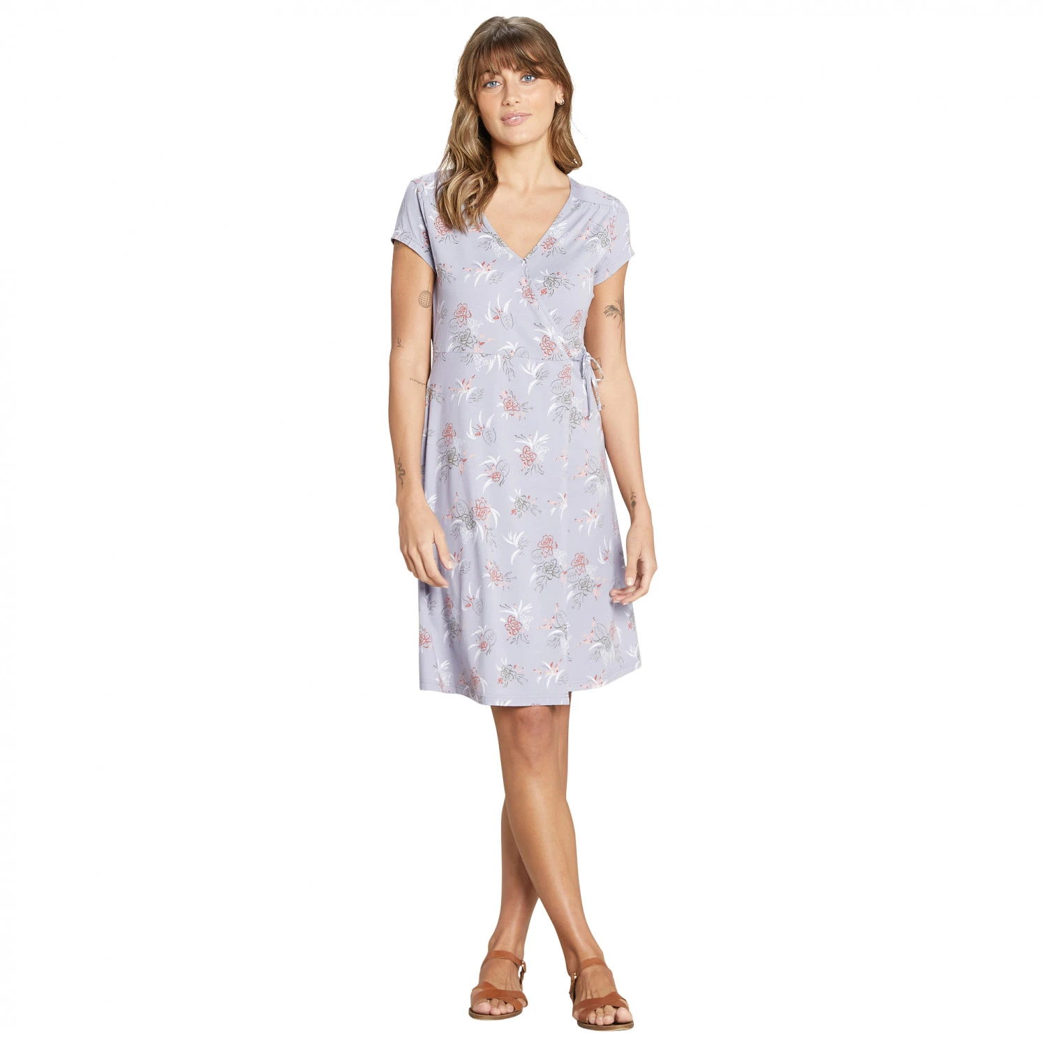 Sherpa Women's Padma Wrap Dress - Dress 6 Sherpa Women's Padma Wrap Dress - Dress - Image 4