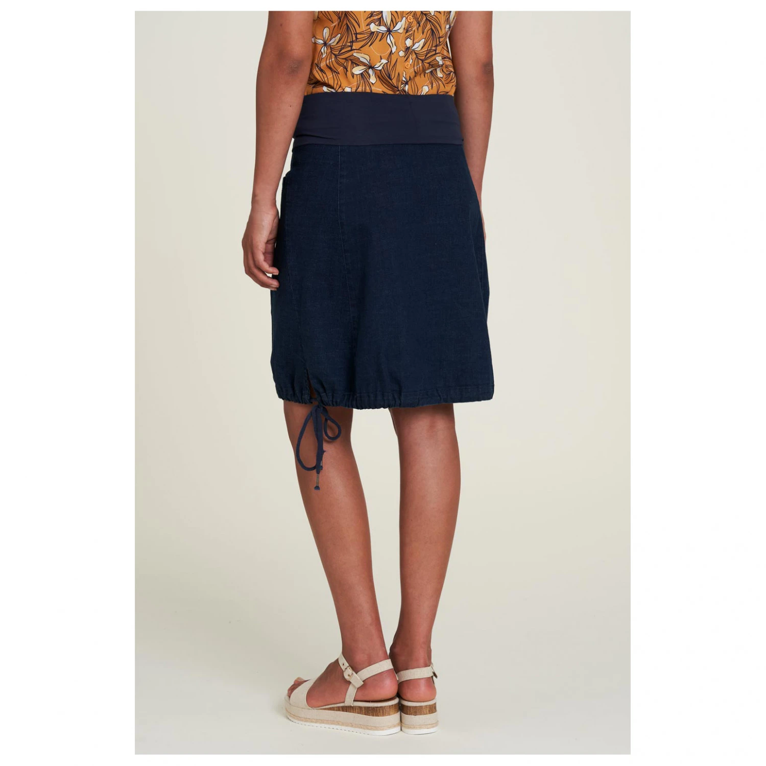 Women's Jeansrock Aus Bio-Denim - Skirt 6 Women's Jeansrock Aus Bio-Denim - Skirt - Image 4