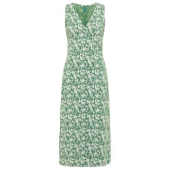 Women's V-Neck Jersey-Kleid Sleeveless - Dress