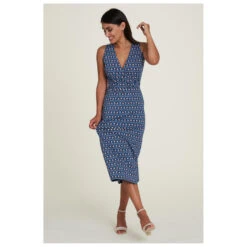 Women's V-Neck Jersey-Kleid Sleeveless - Dress -Maloja Arme Shop tranquillo womens v neck jersey kleid sleeveless dress detail 3